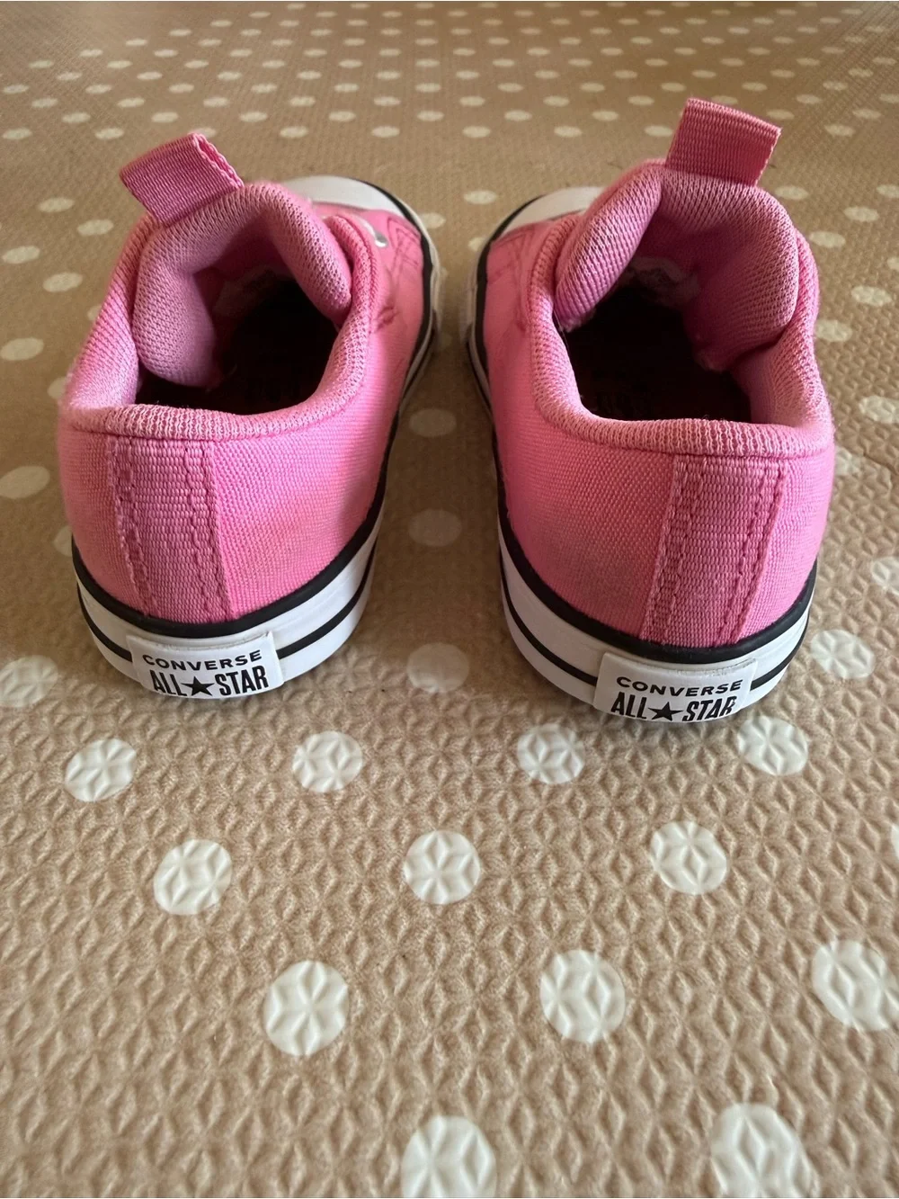 Converse All Star Kids Pink Low Top Sneakers size Toddler 7